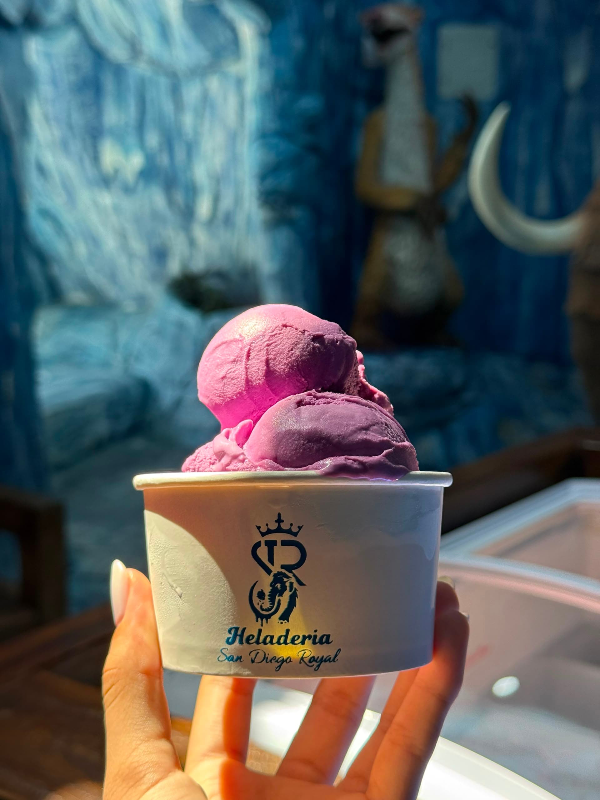 Helado de la heladería La Era del Hielo